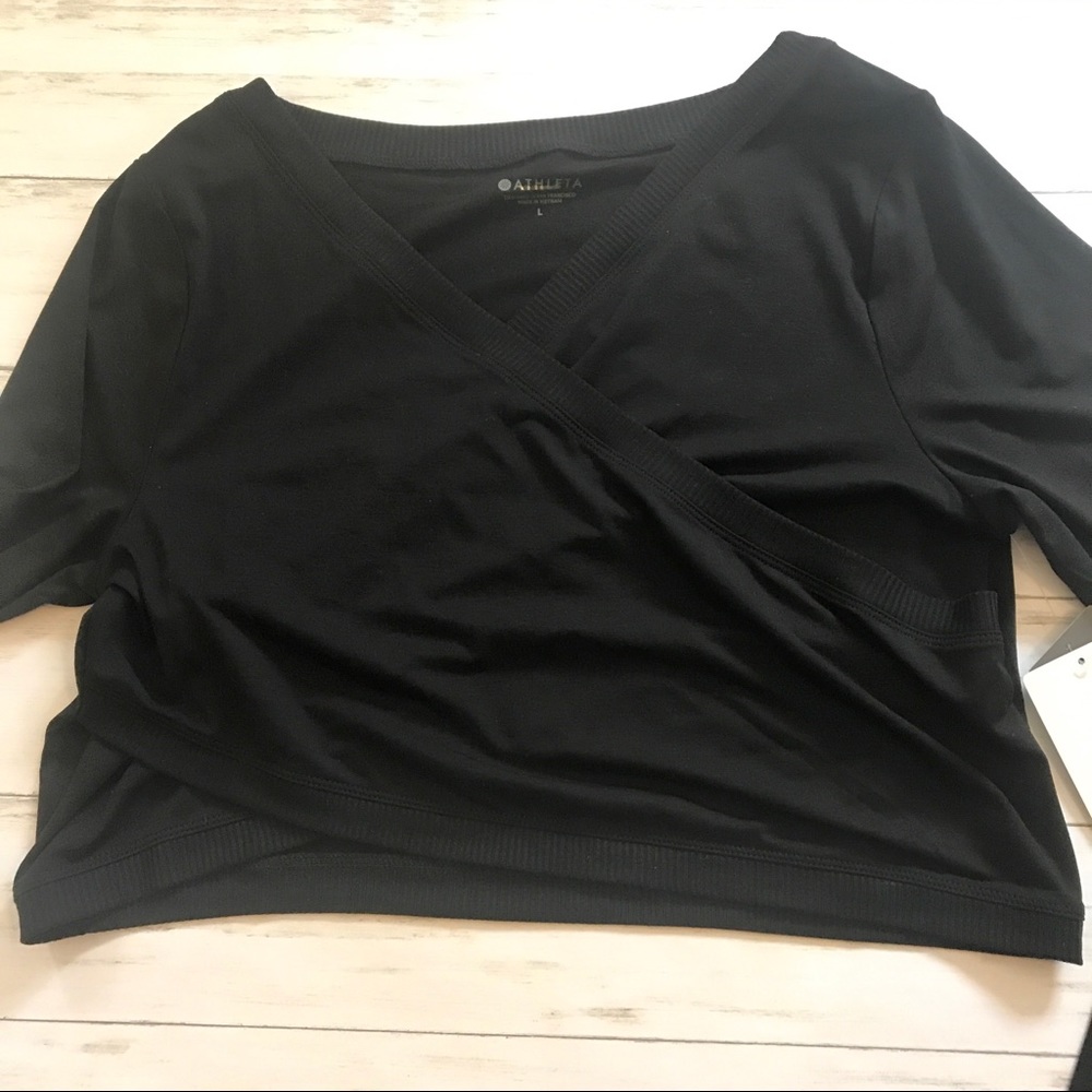 Athleta Encore Wrap Top - Picture 4 of 8